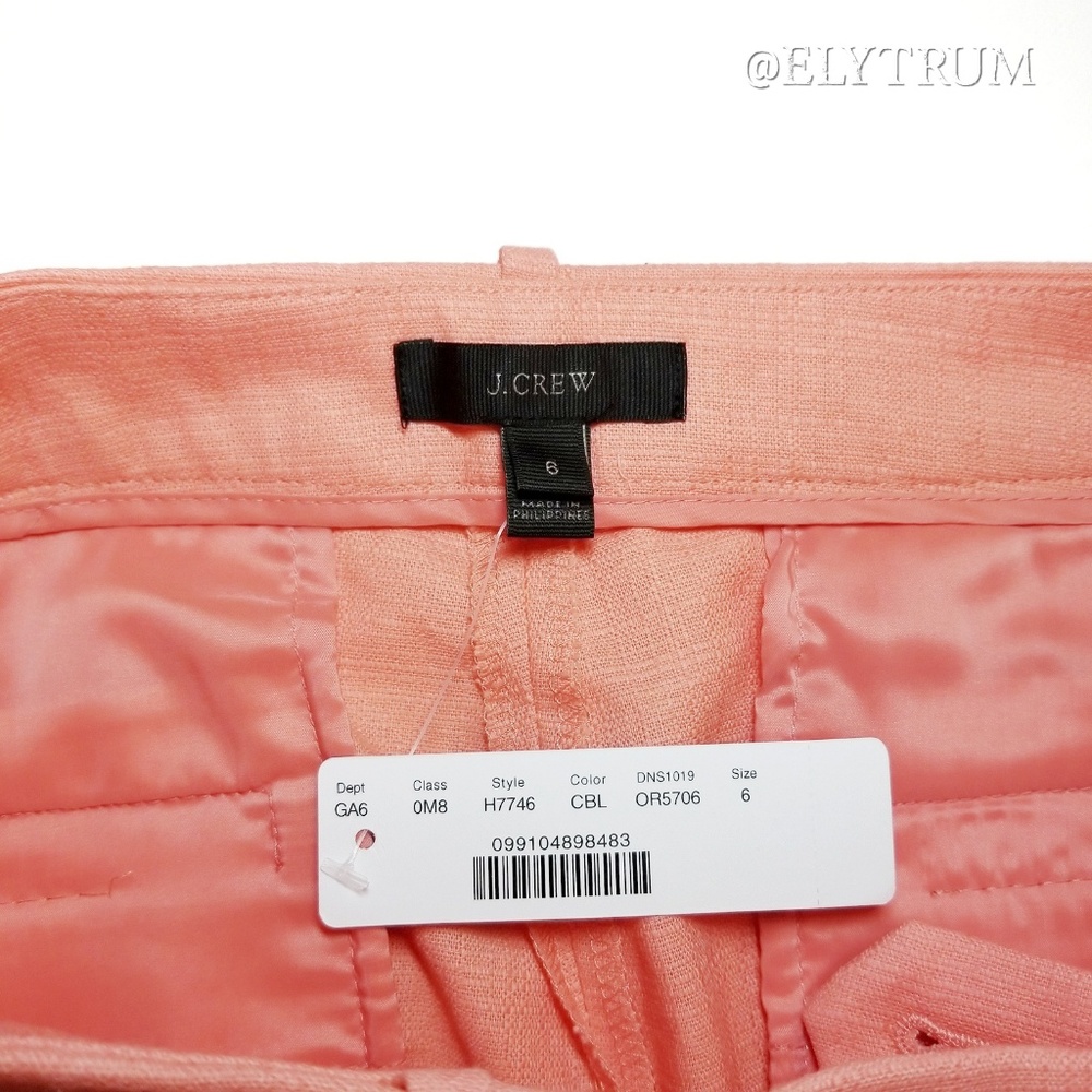J. Crew 3" short with scalloped hem - Picture 5 of 5